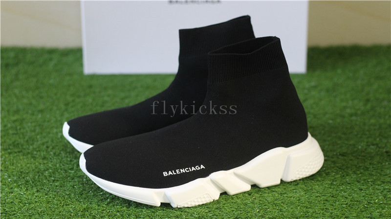 Balenciaga Speed Trainer Sock Race Runners Black